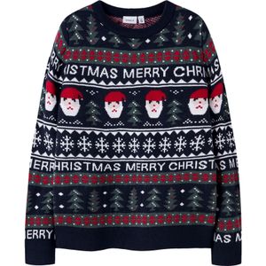 Gebreide Trui - Kerst - Ronde Hals - Lange Mouwen - Regular Fit