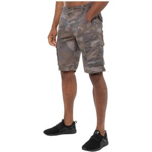 Kruze korte broek met camouflageprint voor heren| Kruze designer herenkleding