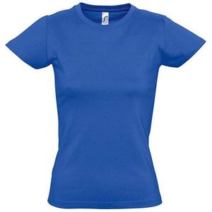 SOLS Dames/dames Imperial Heavy Short Sleeve T-Shirt (Koningsblauw)