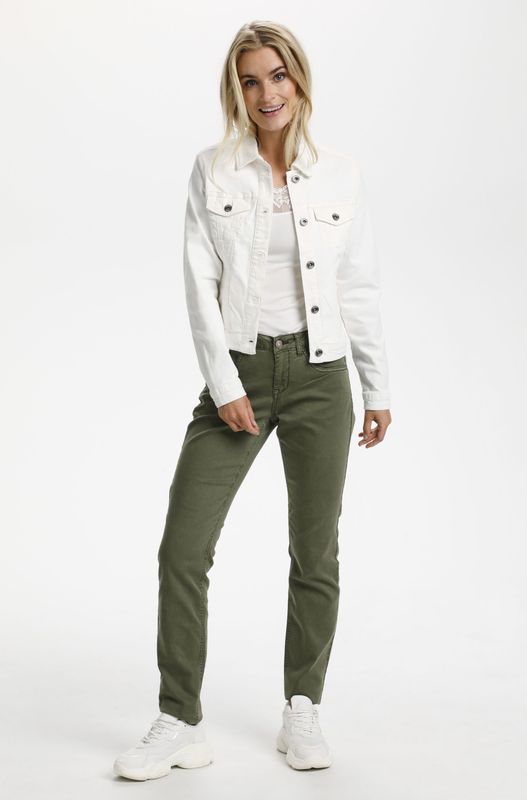 Denim jack Feminine white