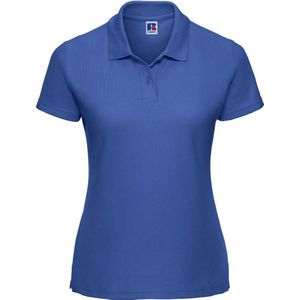 Russell Dames/Dames Klassiek Effen Poloshirt van Polycotton (Helder Koningsblauw)