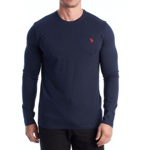 Herren-Langarm-T-Shirt aus Baumwolle US42168011