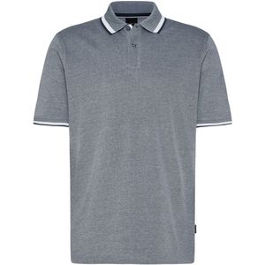 Bugatti Herren Poloshirt met contrasterende strepen
