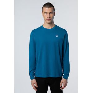 North Sails T-shirt Lange mouwen met logopatch