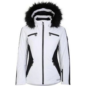 Regatta Dames/Dames Julien Macdonald Mastery ski-jack met dierenprint (Wit/zwart)