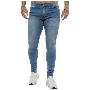 Enzo | Skinny Jeans Met Superstretch Voor Heren - Maat 30/34