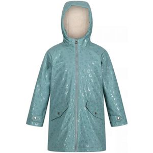 Regatta Childrens/Kids Brynlee Waterdichte jas met dierenprint (Mineraalblauw)