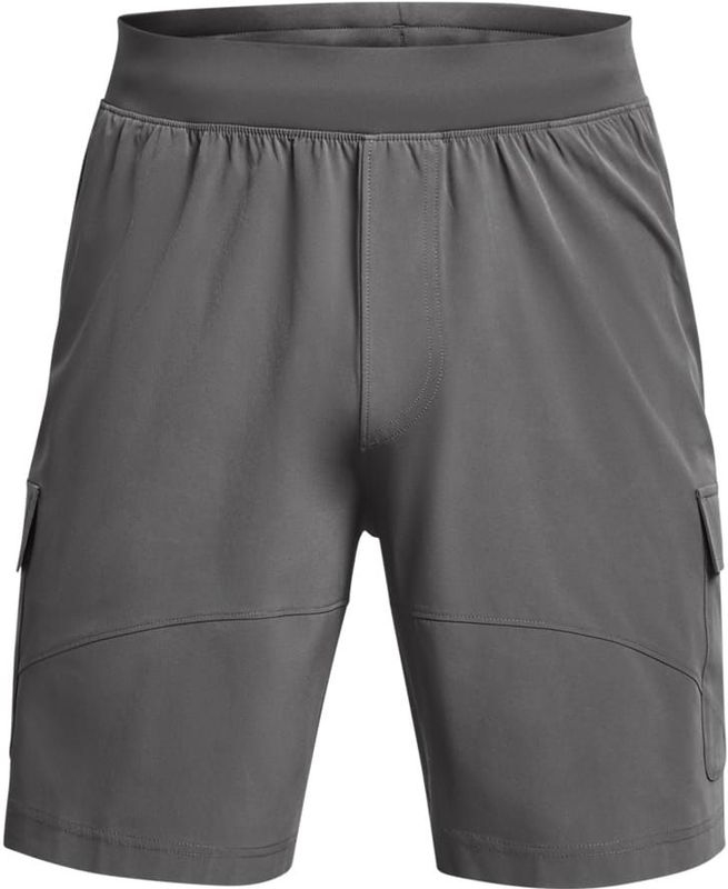 Under Armour Stretch Woven 8.125in Cargo Korte Broek Grijs Man