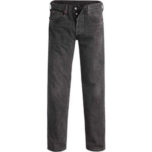 Levis Heren 501 93 Rechte Jeans (Zwart)