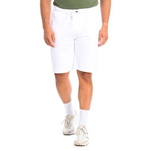 La Martina - Korte Broeken - Wit - Sportieve Shorts - 100% Katoen