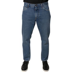 Rechtafsnittende Jeans Klassieke Stijl