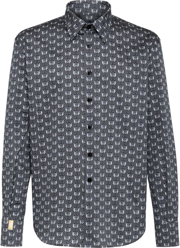 Shirt - Katoenen Poplin - Overhemd - Goud - Flavio Kraag