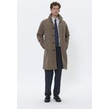 Matinique Tussenjas 'Elijah'  navy / kastanjebruin / lichtbruin / zwart