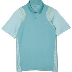 Lacoste Heren Tennispoloshirt van gerecycled polyester (Lichtblauw)