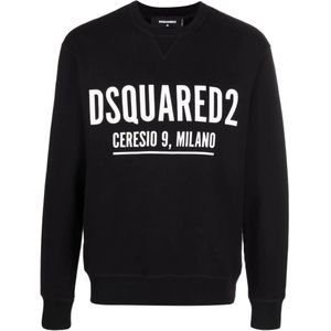 Dsquared2 Ceresio9 Milano-sweatshirt met print in zwart