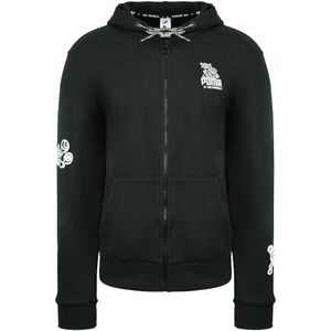 Puma - 598681 01 - Capuchontrui - Zwart - Heren - Lange Mouw Zip Up