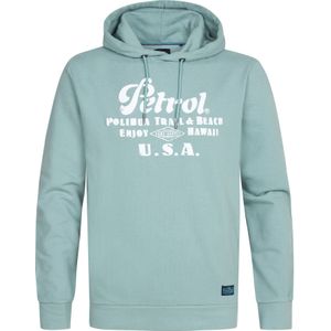 Petrol Industries - Heren Artwork Hoodie Rio - Blauw