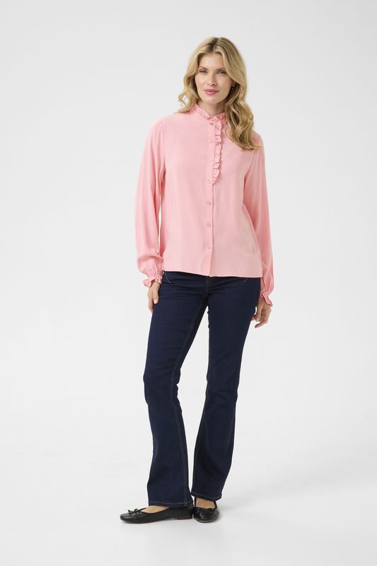 Cream Blouse 'CR Venea'  oudroze