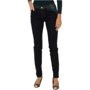 Damesjeans Met Een Lange Used-look 3Y5J28-5D1PZ - Maat 27 (Taille)