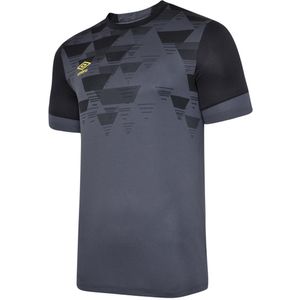 Umbro Heren Vier Jersey (Koolstof/zwart)