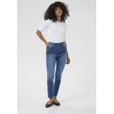 Kaffe - Willow - Skinny Jeans - Dames - Hoge Taille - Vijf-pocket Ontwerp