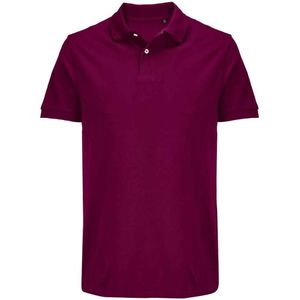 SOLS Unisex Adult Pacific Piqué Tweelingnaaldssteek Poloshirt (Astraal paars)