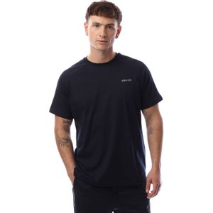 Heren Cruyff Rug Grafisch Raglan T-shirt in Navy