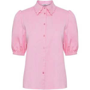 B.Young blouse BYHOLIE met plooien roze