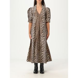 Leopardprint A-lijn Jurk