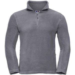 Russell Heren Ritssluiting Outdoor Fleece Top (Konvooi Grijs)