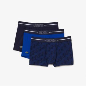 Heren Lacoste Ondergoed Trunk in Blauw