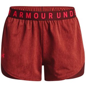 Under Armour UA Play Up 3.0 Twist short voor dames, rood