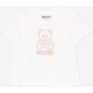 Baby Teddybeer Logo T-Shirt in Ivoor