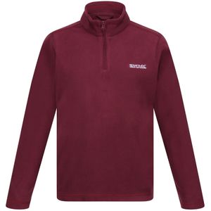 Regatta - Geweldige Outdoors Kinder Hot Shot II Half Zip Fleece Hoodie (Bourgondië)