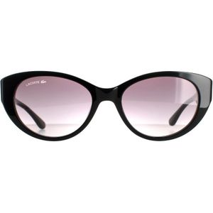 Lacoste Cat Eye Dames Zwart grijze gradiënt L912s | Sunglasses