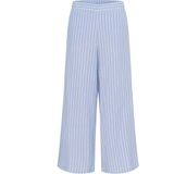 EbbAndFlow - Casual Fit - Harembroek - Mel./Chalk Stripe - Blauw/Wit