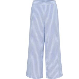 EbbAndFlow - Casual Fit - Harembroek - Mel./Chalk Stripe - Blauw/Wit
