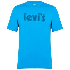 Levi's T-shirt met relaxte pasvorm en print voor heren, blauw
