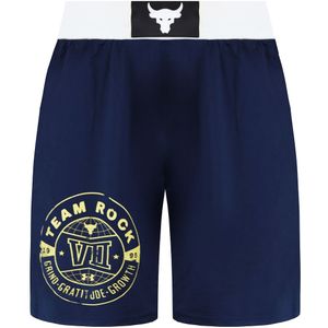 Under Armour - Project Rock - Boksbroek - Navy/Wit