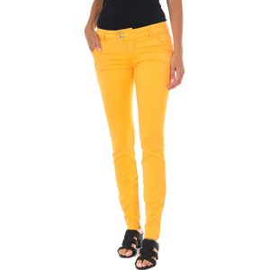 MET - Slim Fit Jeans - Oranje - Dames