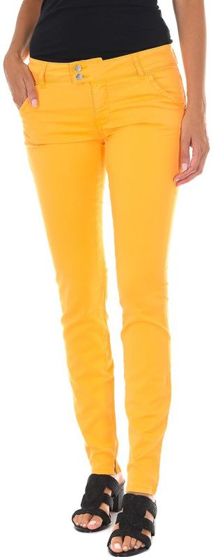 MET - Slim Fit Jeans - Oranje - Dames