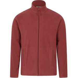 Mountain Warehouse Heren Raso Full Zip Fleece Top (Bourgondië)
