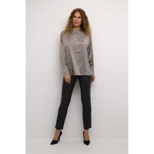 Kaffe - Blouse 'Donna' - Zwart - Klassieke Blouse - Gerecycled Materiaal