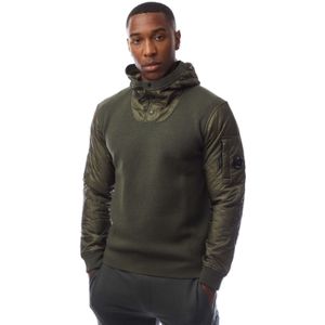 C.P. Company - Extrafine Merino Wool - Hoodie - Groen