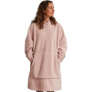 Mountain Warehouse Dames/Dames Knusse Borg Gevoerde Hoodie Deken (Lichtroze)