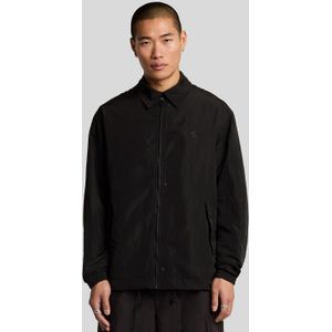 Lyle & Scott Nylon Emblem Coachjack - Zwart