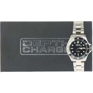 Accessories Depth Charge 41mm Automatic Watch in Silver black