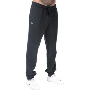 Lacoste Heren Fleece Logo Joggingbroek (Houtskool)