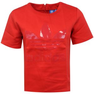 Adidas - Trefoil - T-shirt - Rood