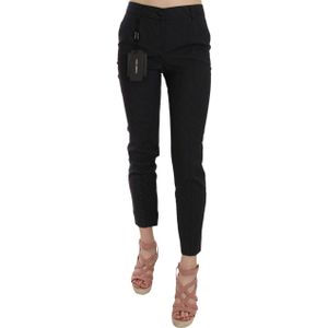 Dolce & Gabbana Dames Polka Dot Slim Capri Broek Taps toelopende broek